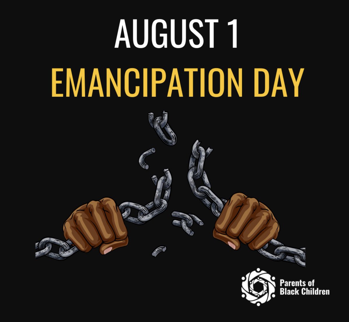 Today as we recognize and celebrate Emancipation,  we also acknowledge that Black children and families continue to fight to be free from anti-Black racism in our education systems. We will continue to fight for and stand beside our Black families and students.
#EmancipationDay