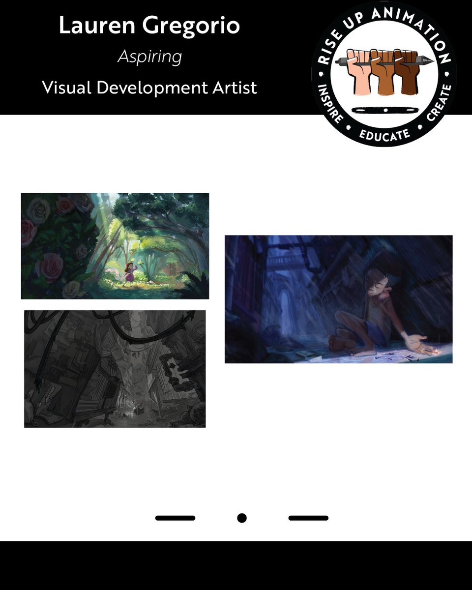 riseupanimation's tweet photo. Hey there Rise Up fam! We wish you all an awesome week ahead.😄

Today's #MenteeMonday features aspiring Visual Development Artist @kitteclair https://t.co/M8FMmMSNy6