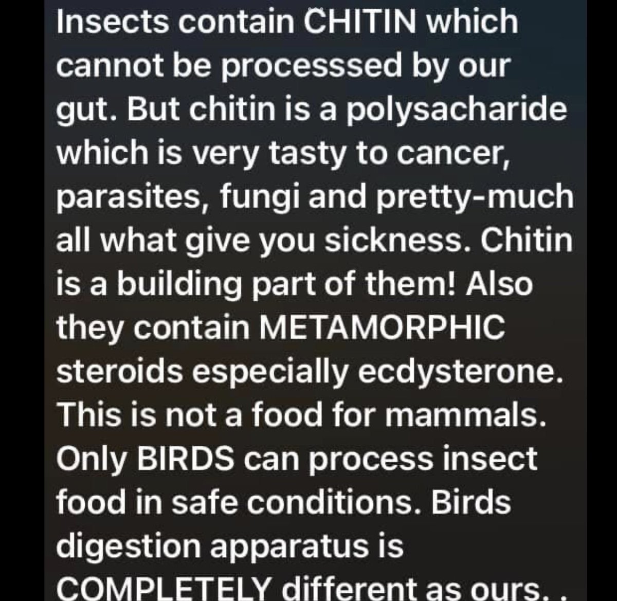 unacceptable_11's tweet photo. #insectburgers #insanity #TheGreatReset #BuildBackBetter 

@911Satyagraha @JennyCanadian7 @TomMarazzo #fringeminority
#unacceptable
#unitedwestand https://t.co/5lLMMV4O8o