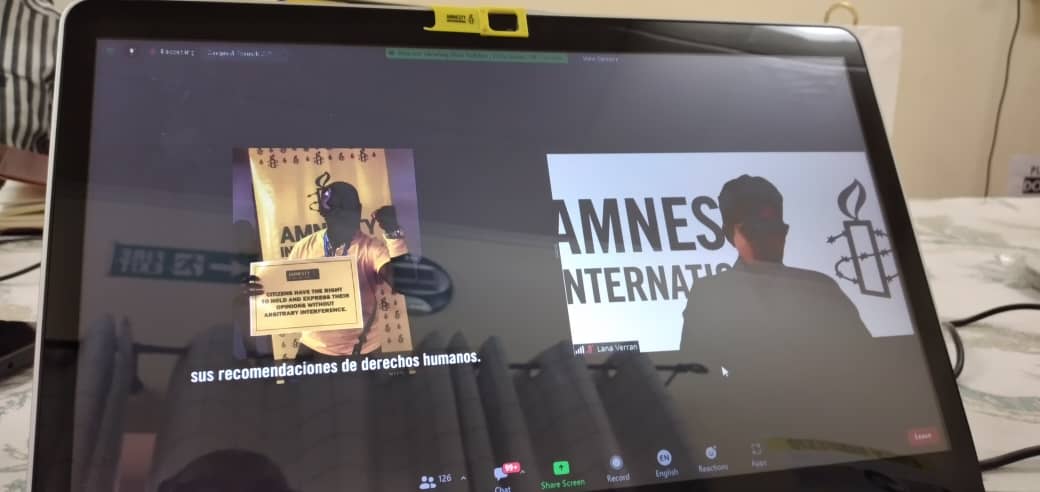 amnestyghana's tweet photo. Pictures from the @amnestyghana 2022 Annual General Assembly meeting were shown as part of the slides of activities carried out by amnesty sections across the world. @amnestyghana is proud to be part of this Global Movement. https://t.co/7EtMMCpg2F