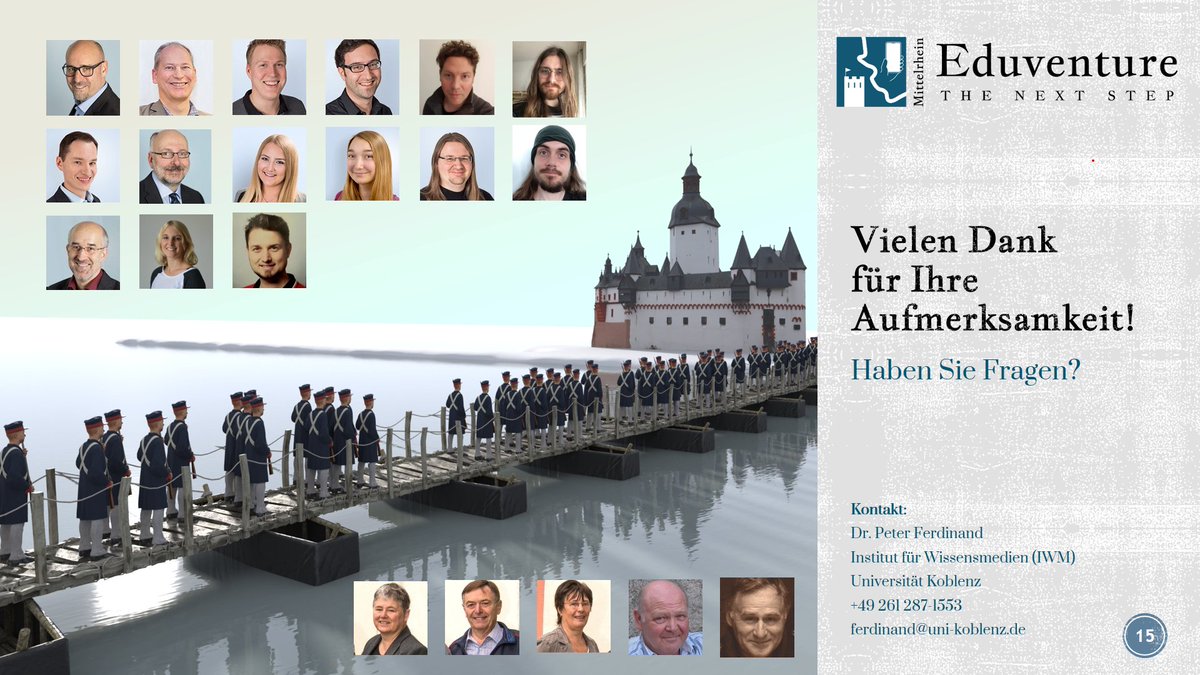 Projekt Mittelrhein-Eduventure – The Next Step am IWM. Geschichte vor Ort erleben. Projektwebsite: uni-koblenz-landau.de/de/iwm/projekt…
