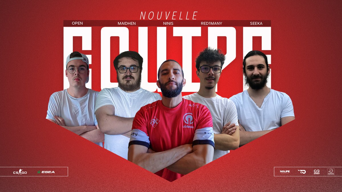 UBITEAM (@ubiteam) on Twitter photo ๐ ๐๐๐๐๐๐๐
Il est temps de renouer avec notre ๐๐๐ ! โค๏ธ๐ค
Souhaitons la ๐๐๐๐๐๐๐๐๐ ร notre nouvelle รฉquipe @CSGO qui portera fiรจrement la tunique rouge et blanche.
๐ธ<a href="/niniscsgo/">ninis</a>
๐ธ<a href="/MAIDHENCSGO/">MAIDHEN</a>
๐ธ<a href="/red1many/">Red1many</a>
๐ธ@openy0y0
๐ธ<a href="/seeka_csgo/">Seeka</a>
#PlaisirPerformance ๐ ๐๐๐๐๐๐๐
Il est temps de renouer avec notre ๐๐๐ ! โค๏ธ๐ค
Souhaitons la ๐๐๐๐๐๐๐๐๐ ร notre nouvelle รฉquipe @CSGO qui portera fiรจrement la tunique rouge et blanche.
๐ธ<a href="/niniscsgo/">ninis</a>
๐ธ<a href="/MAIDHENCSGO/">MAIDHEN</a>
๐ธ<a href="/red1many/">Red1many</a>
๐ธ@openy0y0
๐ธ<a href="/seeka_csgo/">Seeka</a>
#PlaisirPerformance