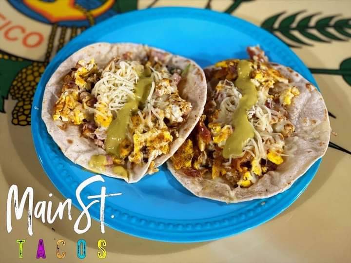 Main_St_Tacos's tweet photo. Perfect meal for fueling up on #Monday... #BreakfastTacos!!
Order online 👇👇👇
https://t.co/peQLIfsDc1
📍137 N Main St, Mansfield, TX 76063
.
.
#mainsttacos #tacos #tacosnearme #streettacos #tacolover #mexicanfoodnearme #mansfieldtx https://t.co/jmauyI37xH