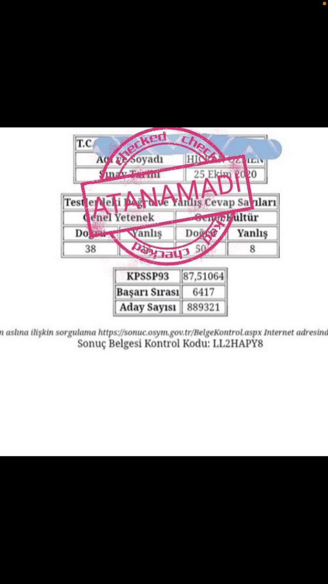 Atama atama bekliyoruz sayın cumhurbaşkanım #KOCAPuanımızınSonAYI