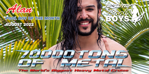 70000tons's tweet photo. Download the August 2022 #70000TONS OF METAL #PoolTeam #PoolGirl #PoolBoy Of The Month wallpaper calendar - https://t.co/Up8zTyq6H0 #MetalCruise #MetalChick https://t.co/OB8MFhxZA3