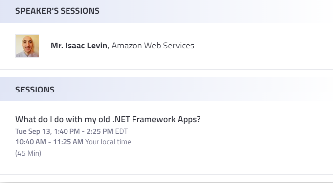 isaacrlevin's tweet photo. Hey @ProgressSW @Telerik fans! Did you know I am going to be at #Progress360 #DevReach talking about Upgrading @dotnet framework apps? If you were on the fence, more than enough reason to come out and say hello! @dotnet https://t.co/3jVIudIIFC
