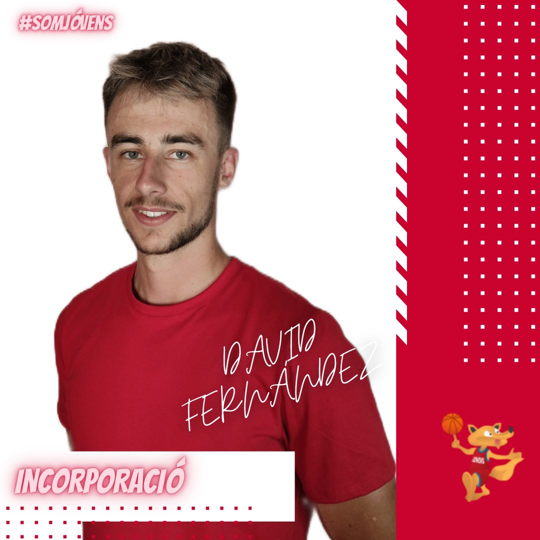 🫱🏻‍🫲🏽🦊 INCORPORACIÓ - Arriba el segon fitxatge de la temporada.

David ha estat format en la pedrera del <a href="/cb_tizona/">Grupo Ureta Tizona Burgos</a> i té experiència en la categoria nacional valenciana.

💪🏽 Presència física i joventut pel primer equip. Benvingut <a href="/davferna_22/">David Fernández</a>

#SomJóvens
#SomMésQueBasket