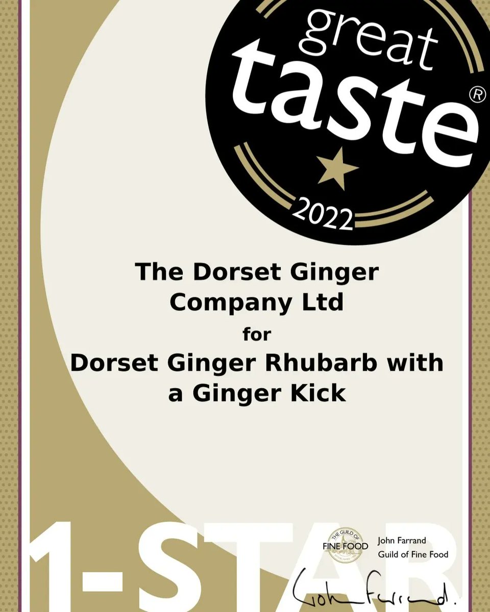 DorsetGinger (@dorsetginger) on Twitter photo ⭐️⭐️ 𝔸𝕨𝕒𝕣𝕕𝕤 ⭐️⭐️
We are absolutely delighted with the results from the <a href="/guildoffinefood/">Guild of Fine Food</a> who awarded us with two 2 stars and one 1 star! Thank you to the amazing judges for their great comments - it was lovely to read them 🧡 #awardwinning #thankyou #greattaste ⭐️⭐️ 𝔸𝕨𝕒𝕣𝕕𝕤 ⭐️⭐️
We are absolutely delighted with the results from the <a href="/guildoffinefood/">Guild of Fine Food</a> who awarded us with two 2 stars and one 1 star! Thank you to the amazing judges for their great comments - it was lovely to read them 🧡 #awardwinning #thankyou #greattaste