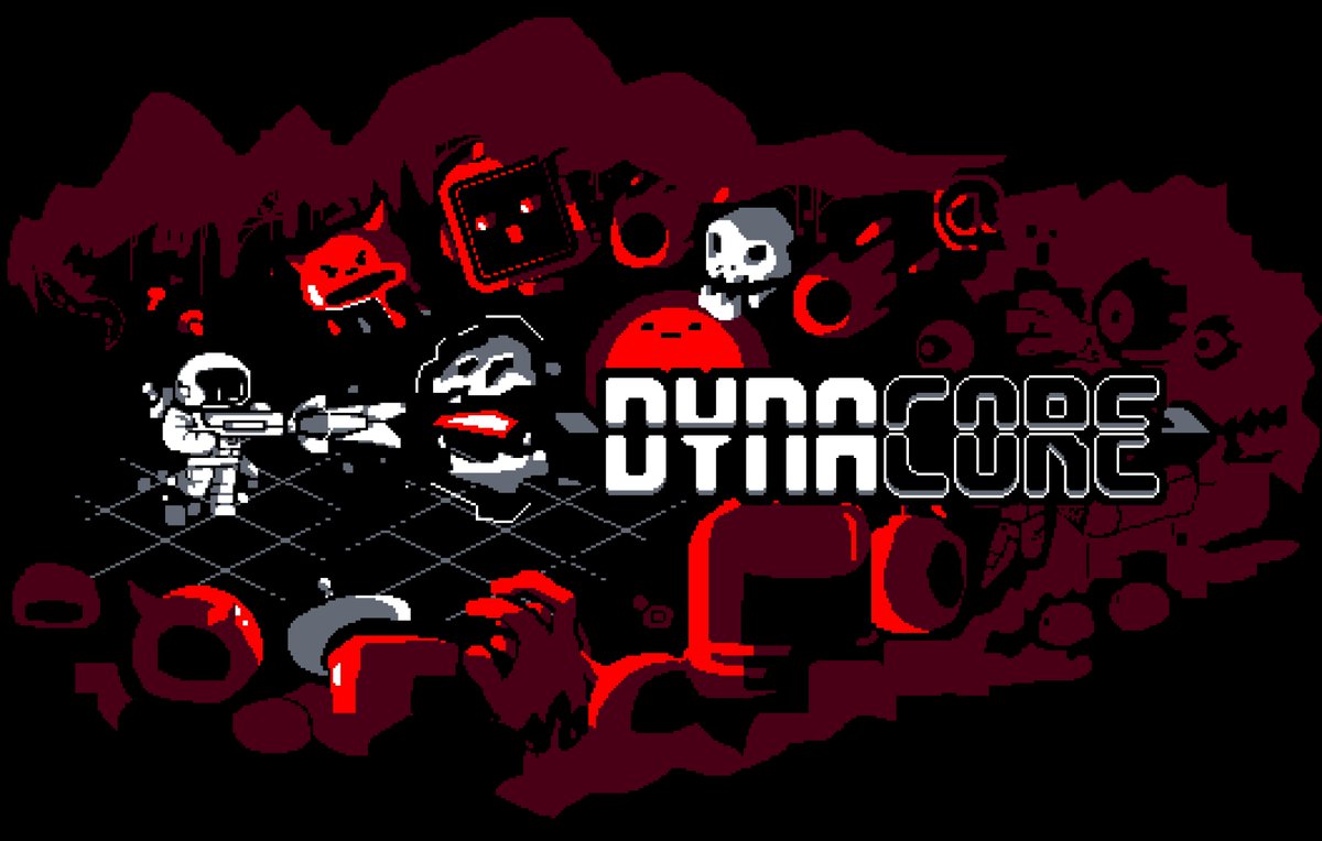 pixelmochii_'s tweet photo. Drew the promotional artwork for Dynacore, game releasing August 20th made by @Prox2276!
#pixelart #ドット絵 #Dynacore #gamedev https://t.co/kpfI1davSC
