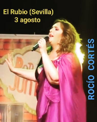 El próximo jueves, 3 de agosto, concierto de ROCÍO CORTÉS en El Rubio (Sevilla). <a href="/RocioCortesAnd/">Rocío Cortés</a> <a href="/AytoElRubio/">AytoElRubio</a>