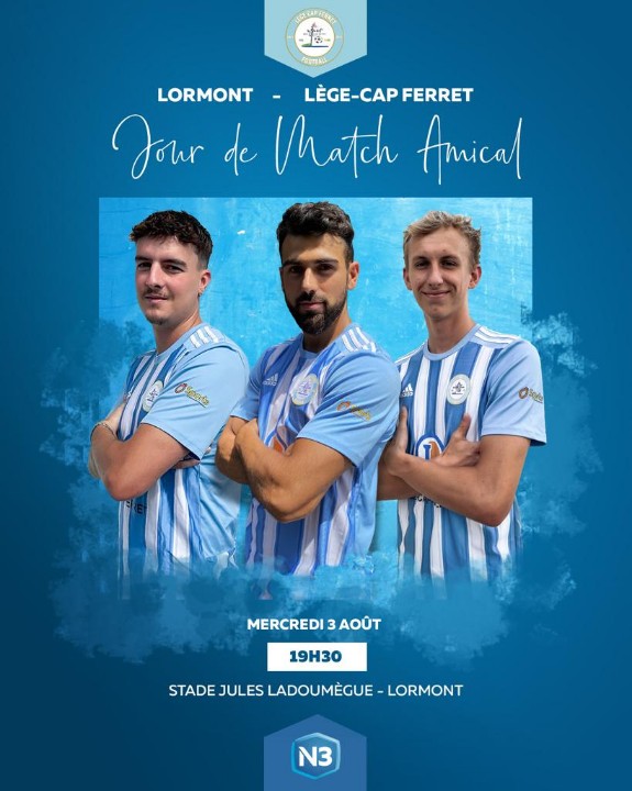 USLCFfootball's tweet photo. Premier match de préparation mercredi 3 août #N3 #Uslcf #uslegecapferret #football https://t.co/WdL3aDtS51