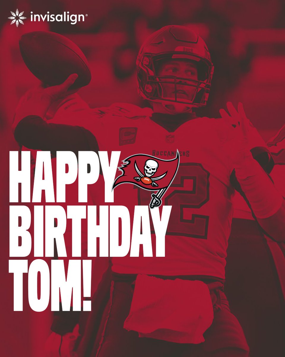 Happy birthday, <a href="/TomBrady/">Tom Brady</a>! 🐐🎉