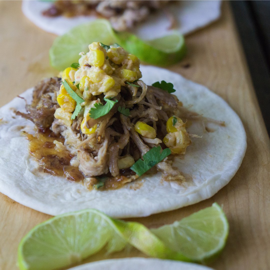 It's #TacoTuesday! 🌮 Switch up your usual #taco routine by adding a little #BaconJam. The sweet and salty flavors of our Classic Bacon Jam will give your tacos that new flavor you've been looking for.