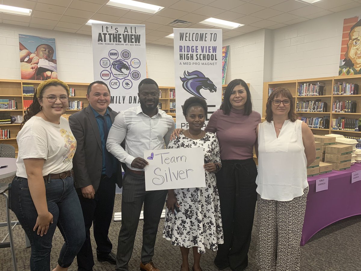 Welcome New @rvhs Teachers ! #TeamSilver