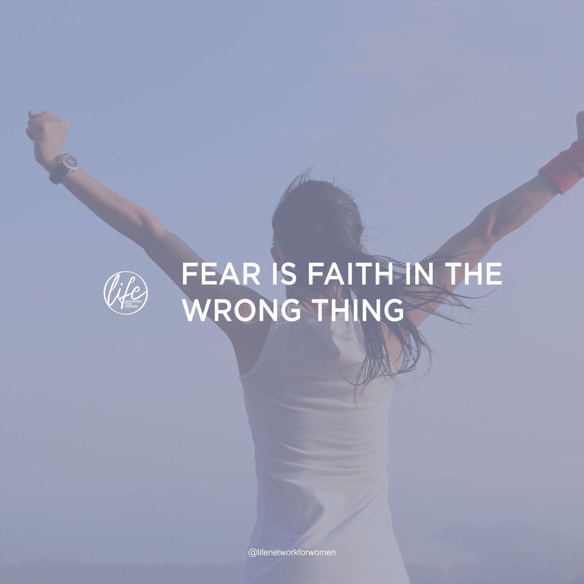 LifeNetwork_FW's tweet photo. Fear is faith in the wrong thing.
F-alse
E-vidence
A-ppearing
R-eal
But the devil is a liar... Download the Life Network For Women App for FREE today. https://t.co/kdQE8aksIr