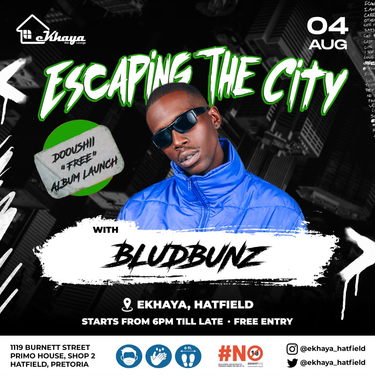 doouwannaeat's tweet photo. #FREEDOOUALBUMLAUNCH 

let's just get drunk and listen to new and exclusive HIP HOP 😍🇿🇦✅

word to @canvas_sativa &amp; eKhaya! 💛

this Thursday 💛✅🇿🇦 https://t.co/tnMFo0Xm7o