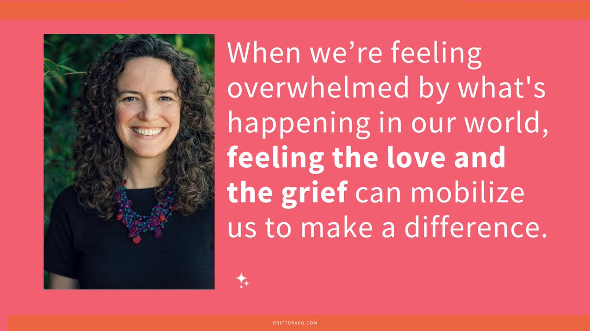 Want to make a difference? Look at what you love and at what you grieve: brittbravo.com/2022/07/31/wan…