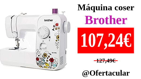 Máquina de coser Brother JX17FE