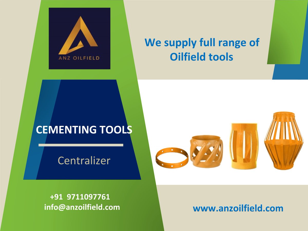 AnzOilfield's tweet photo. https://t.co/FrGQhzqadf
info@anzoilfield.com
+971 521644338-UAE
+91 9711097761-INDIA
OCTG items,Cementing tools,Completion tools etc.
#drillingequipment,#casing,#tubing,#drillcollar,#drillpipe,#drillbit,#completiontools,#centralizer,#floatequipment,#cementplug,#cementing https://t.co/9R03wsKCqX