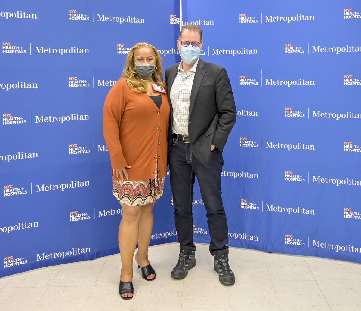 CrisContrerasNY's tweet photo. Metropolitan was proud to host @MBPMarkLevine and his team for a visit. It was a great opportunity to showcase some of our centers of excellence, including the Hemodialysis and Endoscopy Units. https://t.co/X0Aqt5Diih