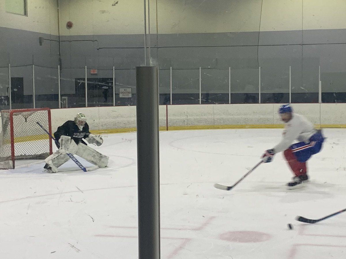 KenFleury's tweet photo. Great too see @BrooksBandits alum @T_Marsh31 and current @aurora_hockey goaltender working hard getting ready for his upcoming season . https://t.co/NNjDnSpCG7