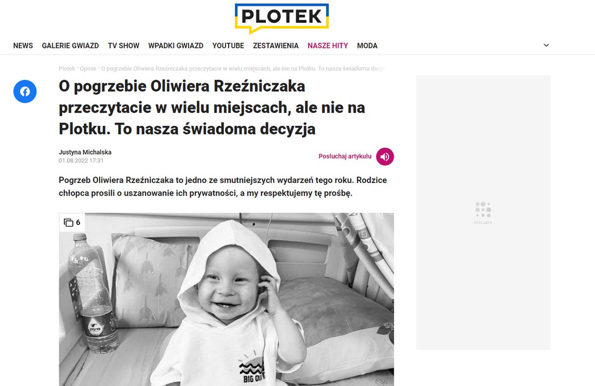 geekweb_pl's tweet photo. Prosili o to, żeby nie pisać o pogrzebie. To napisali o tym, że nie napisali o pogrzebie. 🤦‍♂️ https://t.co/n8zIoxzw89