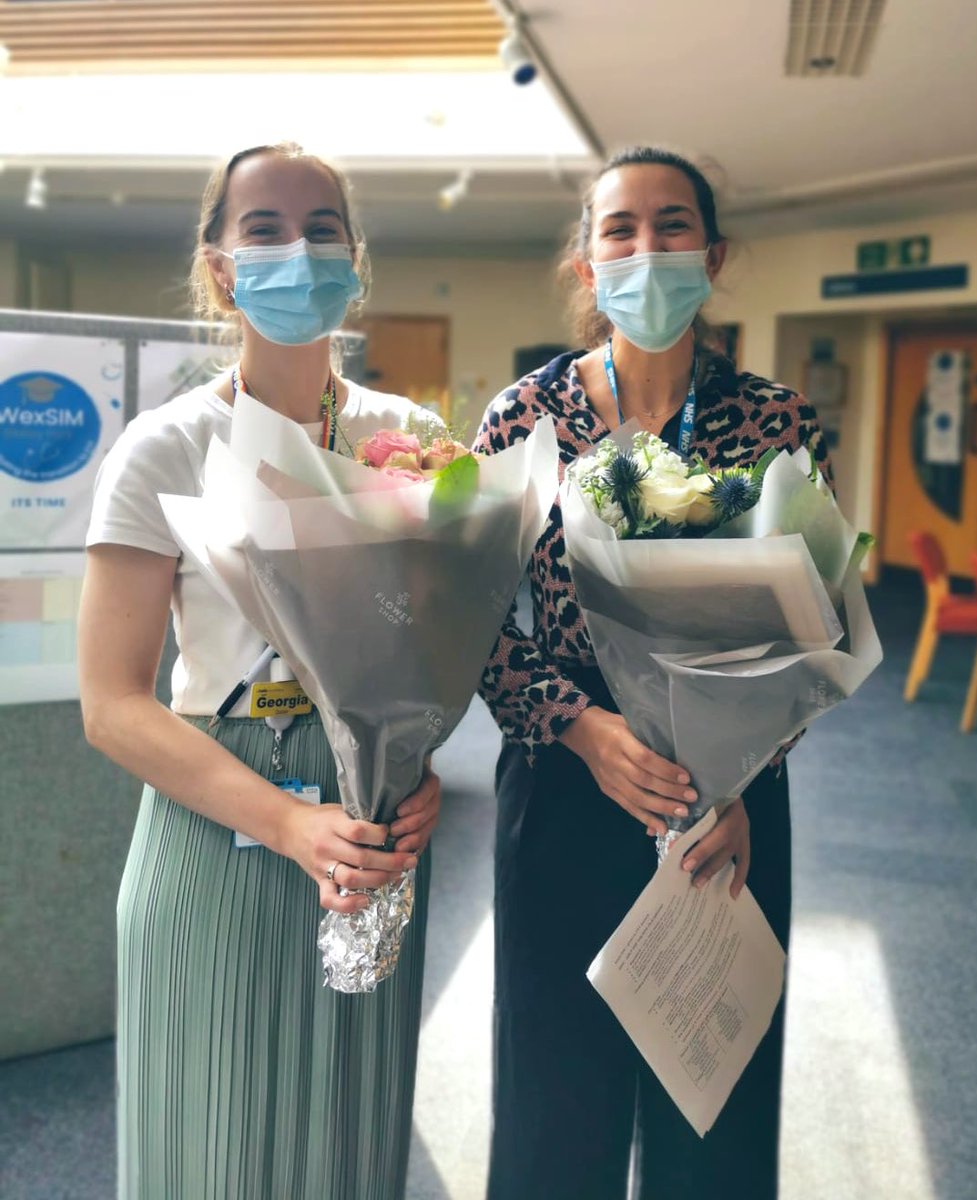 Wex_Ed's tweet photo. Well that’s us over &amp; out as CTFs here at WPH! However we are not disappearing from the #medtwitter world - give us a follow at @e_sleepe @gebeechy to follow our IMT adventures &amp; hopefully more teaching with @FrimleyHealth @RBFTMedEd 
For now we pass the baton to Louise &amp; Ruben! https://t.co/8SIV01gkMw