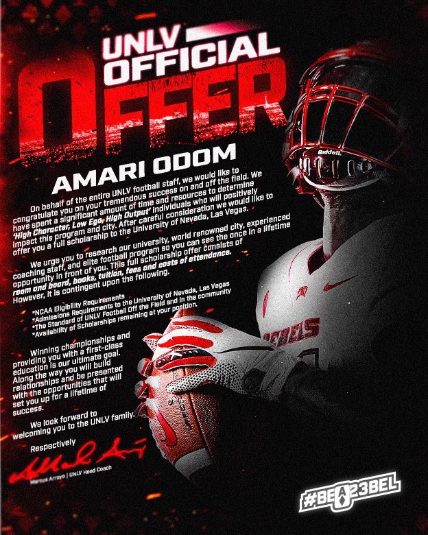 Amari Odom ² tweet media
