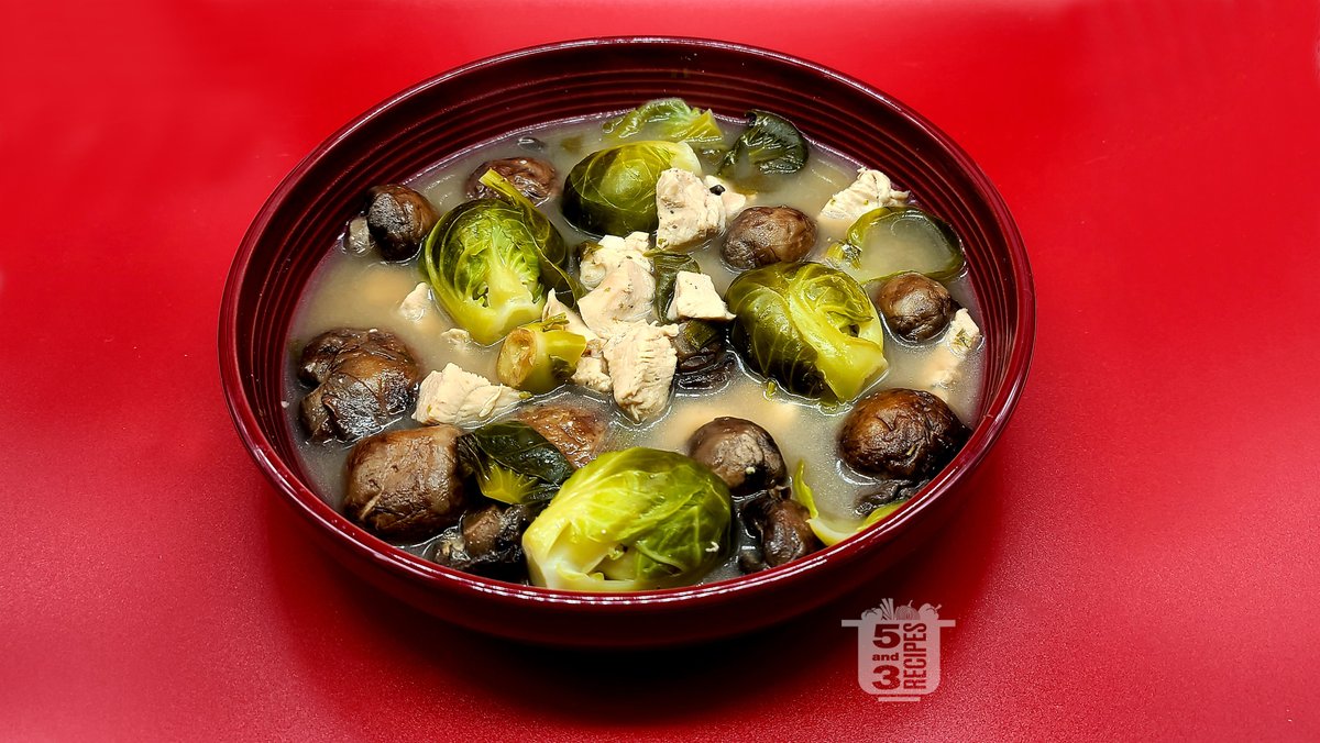 Cremini Mushrooms and Brussels Sprouts Chicken Soup
100% natural ingredients | Soup | Mushrooms | Chicken
#recipe #recipes #mushrooms #chicken #soup #garlic #cilantro
See full recipe at:
instagram.com/p/CguWkxRuWnx/