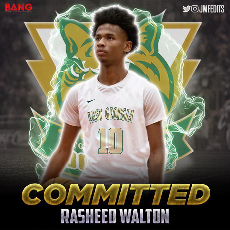 BangUpHoops's tweet photo. Congratulations to our c/o 2022 player Rasheed Walton for his basketball commitment to East Georgia State! #BANGUP #OutTheMud #WeStandOnTheWork 💪🏾🏀 https://t.co/Hbo7e9iS93