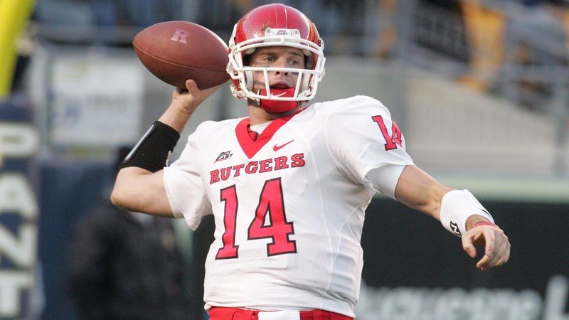 CFB247's tweet photo. Mike Teel
Rutgers, Quarterback 2005-2008 https://t.co/sXsoG5d9y0