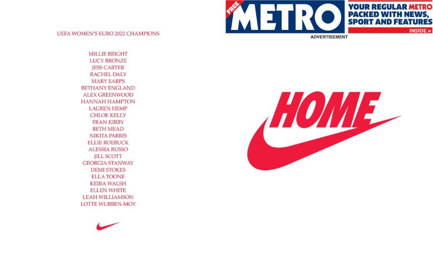 BullaConnect's tweet image. Congratulations to the Lionesses for bringing it home 🏴󠁧󠁢󠁥󠁮󠁧󠁿

Here’s a couple of our favourite brand campaigns celebrating the success of our England women’s football team last night 🎉

Well done @weetabix, @RoyalMail, @Nike, @pepsi 👏