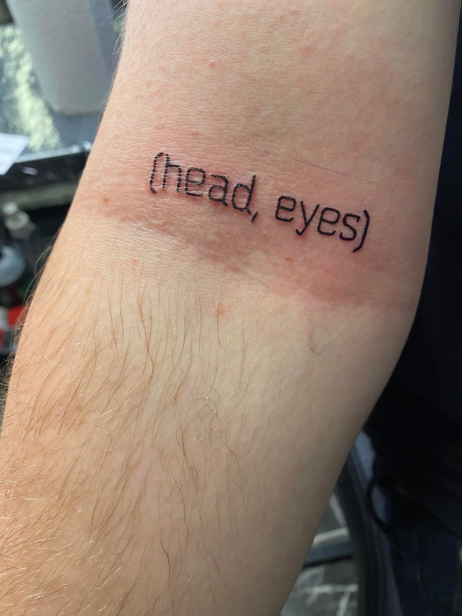 Sir_Therkelsen's tweet photo. @LVNDMARK_tv wore your merch while getting a @tarkov tattoo 🤠 https://t.co/VL6AhyKqXK