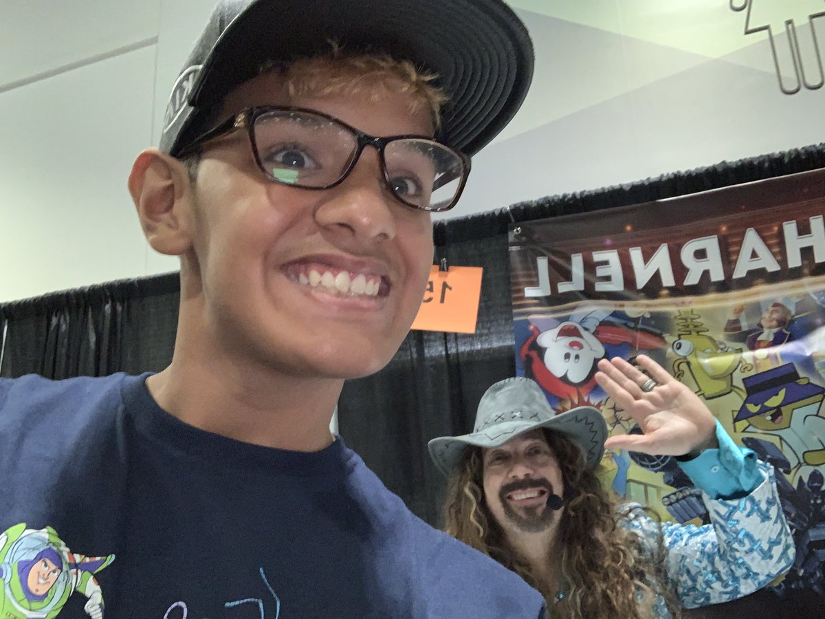 OrberJr's tweet image. I met Jess harnell at tbcc here in Tampa