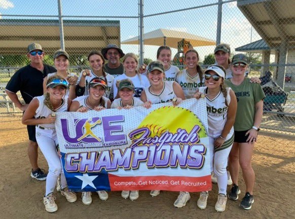 🚨🚨CHAMPION ALERT🚨🚨

Oklahoma Bombers Gold 23/24 wins Bracket A of the 18u Ultimate College Exposure Summer Championship bit.ly/3zgB91q

@UCE_Sports @USSSA @USSSAfastpitch @bombers_fp #collegeexposure #collegerecruiting