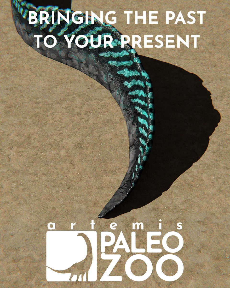Prepare yourselves and pack your bags. Our doors open Friday, August 12th #ArtemisPaleozoo #ProjectPaleozoo