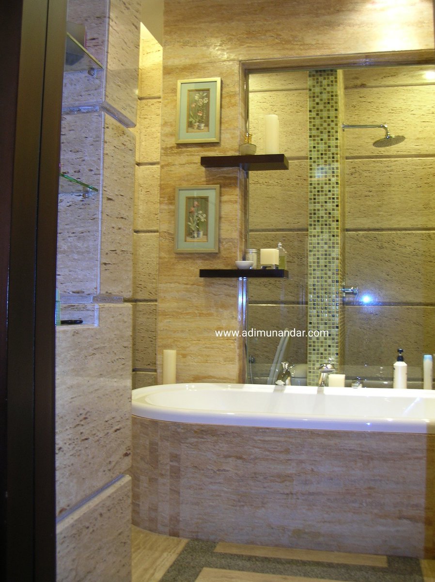 adimunandar_sby's tweet photo. Desain kamar mandi utama. Area bathtub, shower, watafel, closet. Material finishing travertine & mozaik. #desaininterior #masterbathroom #arsitekjakarta #arsitekbekasi #rumahsultan #arsitektangerang #travertine #bathroomdesign #arsitekbali #arsitekyogyakarta #arsitek #interior https://t.co/eOsdJF8LS7