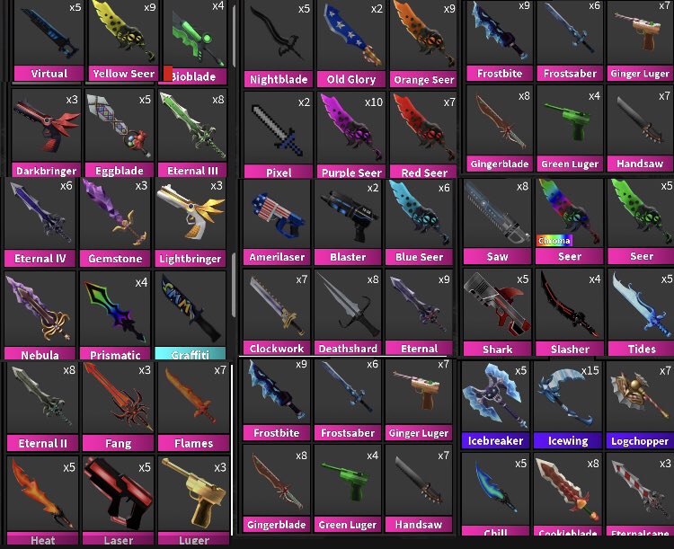 selling mm2 godlies for robux! discord server in bio!! comment offers