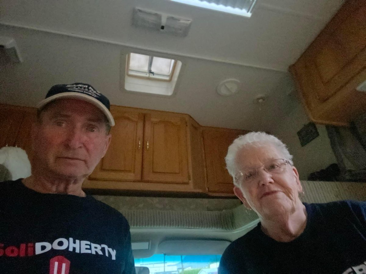 Mum and Dad Doherty are on the way to support team #StrongerUnited and we can’t wait to see them!