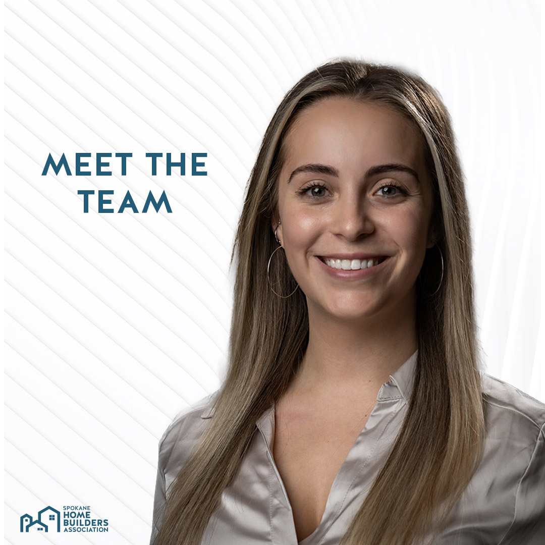 SpokaneHBA's tweet photo. Marketing &amp; Events Coordinator Jessie Madison joined our team just over a year ago! Outside of work, Jessie is finishing her Master's Degree at Gonzaga University. She enjoys spending time with friends and trying new restaurants! https://t.co/wAOpO9Slfj