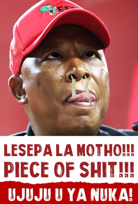 @Julius_S_Malema In #Krugersdorp there was no a single eff member to show support to the women who were raped by illegal foreigners....ooh wait. I know Malema is very happy when he heard that South African women were raped by his friends. Malema never loved South Africans. #PutSouthAfricanFirst.