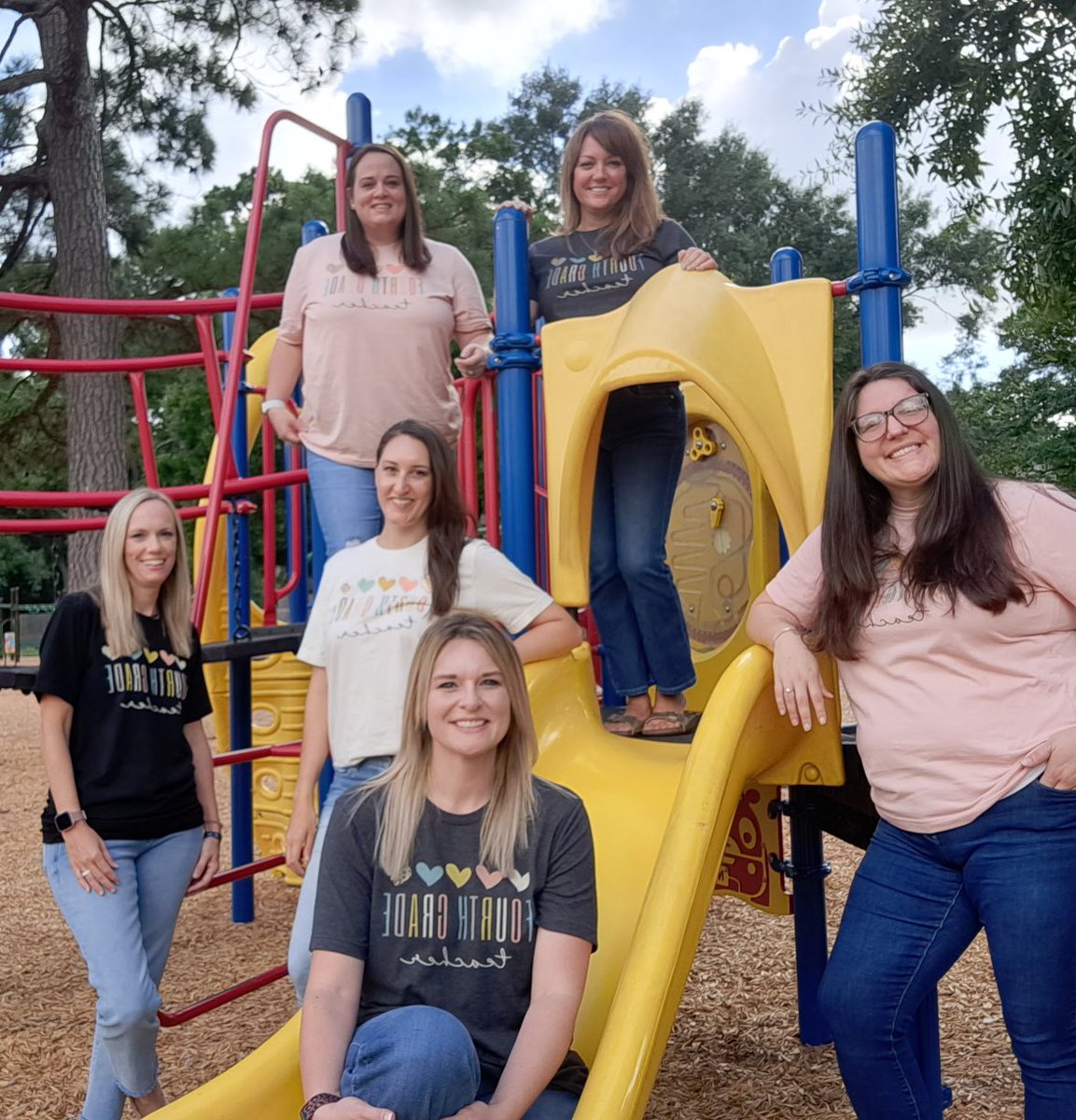 Fourth grade is the place to be!! I’m so excited to work and learn with these amazing women! #GTEvibes @HumbleISD_GTE