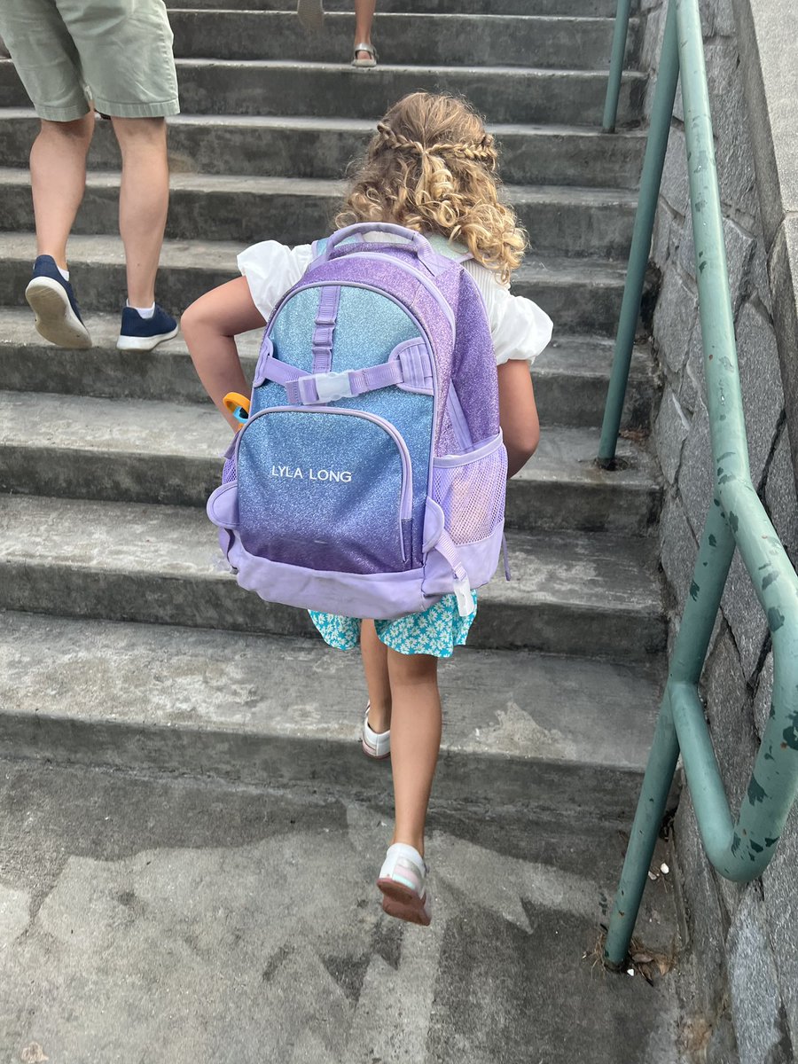 First day of school for our Lyla B.