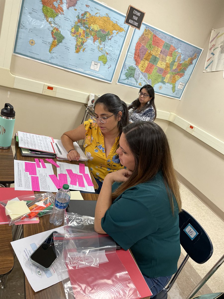 AliThomas9218's tweet photo. Day 1 of many presenting with @alemanmath … 3rd grade PD duo rocks! Thank you @tracymartinez67 #engagementacademy @NISDBraunStat @NISDTeachLearn @NISDElemMath #steppinitup https://t.co/CNCGpU9phz