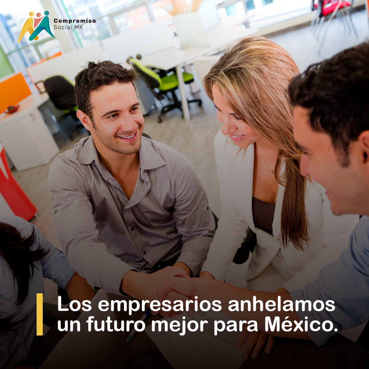 ComprSocialMx's tweet photo. La solución para tener un mejor país es el #crecimiento económico, para generar empleos, desarrollar la #inversión y distribuir la riqueza en nuestro país.
¡Súmate al #CompromisoSocial! 🇲🇽🏢
https://t.co/VfEOMkx9nI
#CSMX #AsumoMiCompromisoSocial #MéxicoesGrande #SÚMATEaCSMX https://t.co/PLehfO7zqi