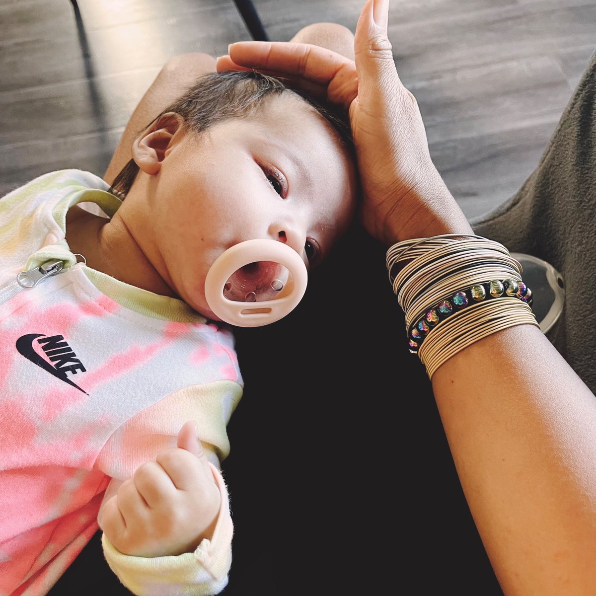 Em_Ol's tweet image. Dia® bracelets are BABY-PROVED!