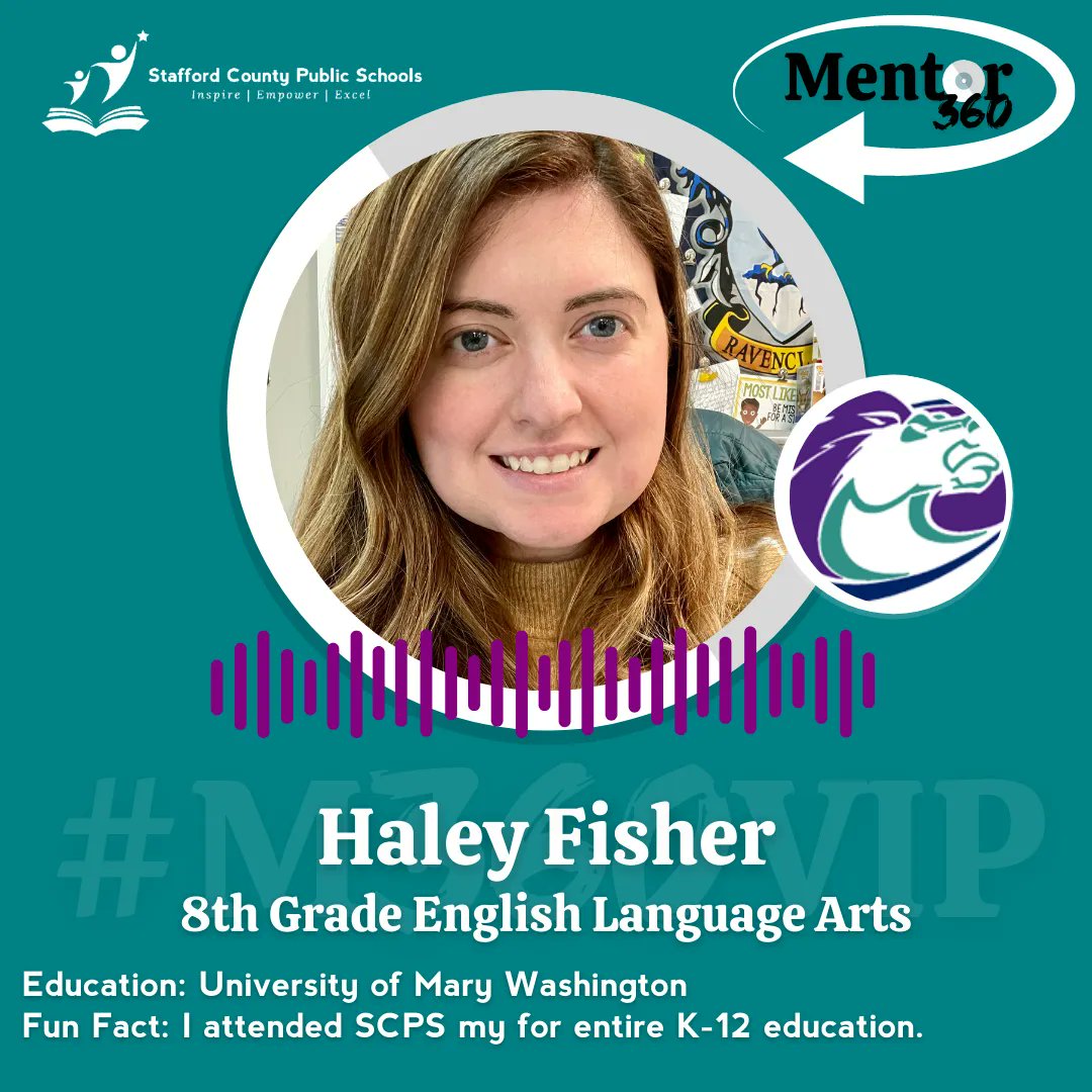 SCPS_HR's tweet photo. It's time to welcome the newest member to Team Stafford! Join us in welcoming Haley Fisher to H.H Poole Middle School🎉 #Mentor360PrepForSuccess #Mentor360VIP #SCPSMentor360 #TeamStafford #SCPSHR https://t.co/LZYwCQePx0