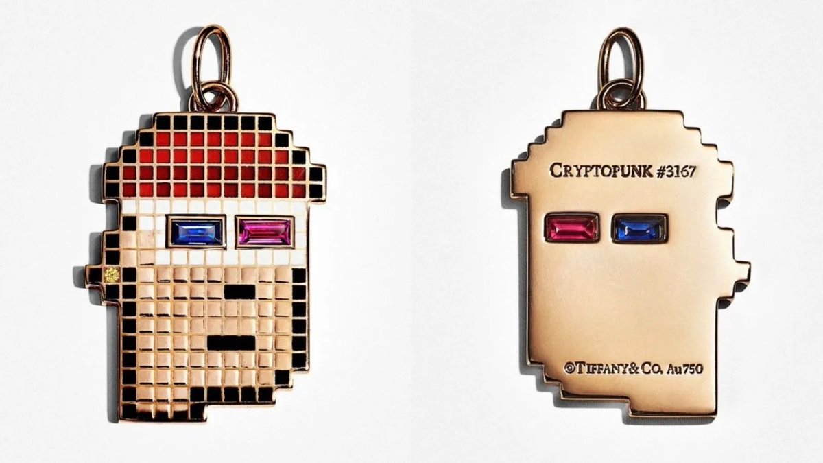 BlockBet_'s tweet image. #BlockBetDaily 

Tiffany's is selling 250 CryptoPunk-themed "NFTiffs" for 30 ETH each.

This could net the LVMH brand more than $12 million at the current prices of the market 💰

#BlockBet #Bitcoin #NFTs #Crypto