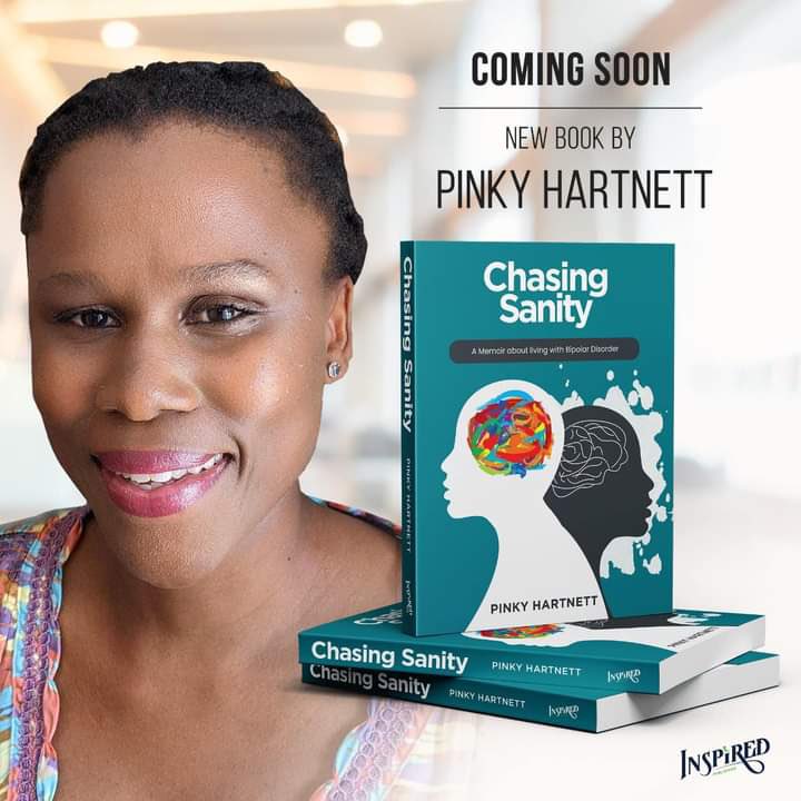 I’m Pinky Hartnett author of #ChasingSanity and I’m a mom to 3 boys. I’ve been living with #bipolardisorder for 9 years. It’s a challenging diagnosis but paying extra attention to your triggers will go a long way when in shaping your #Mentalhealth #mentalwellness #chasingsanity
