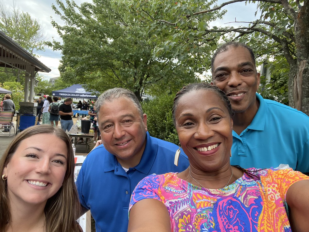 RobConsalvo's tweet photo. #NationalNightOut celebration in Readville!!  Many thanks to @MayorWu and my colleagues in government for being at this important event today.  So excited to honor Gerri McElmoyle for all she has done for our community! https://t.co/T0xQuy5Hp7